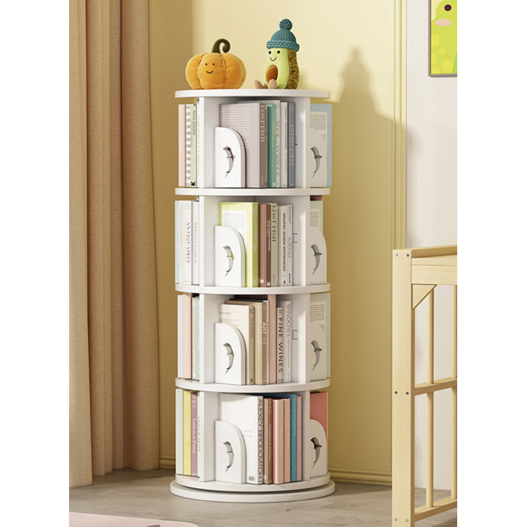 Porpora Rotating Storage 4 Compartments Shelving Unit Wayfair